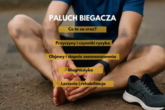 Paluch biegacza - skąd ból palucha i jak wrócić do treningu